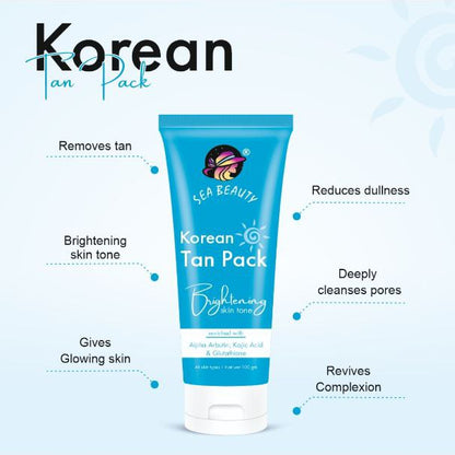 Sea Beauty Korean Tan Pack