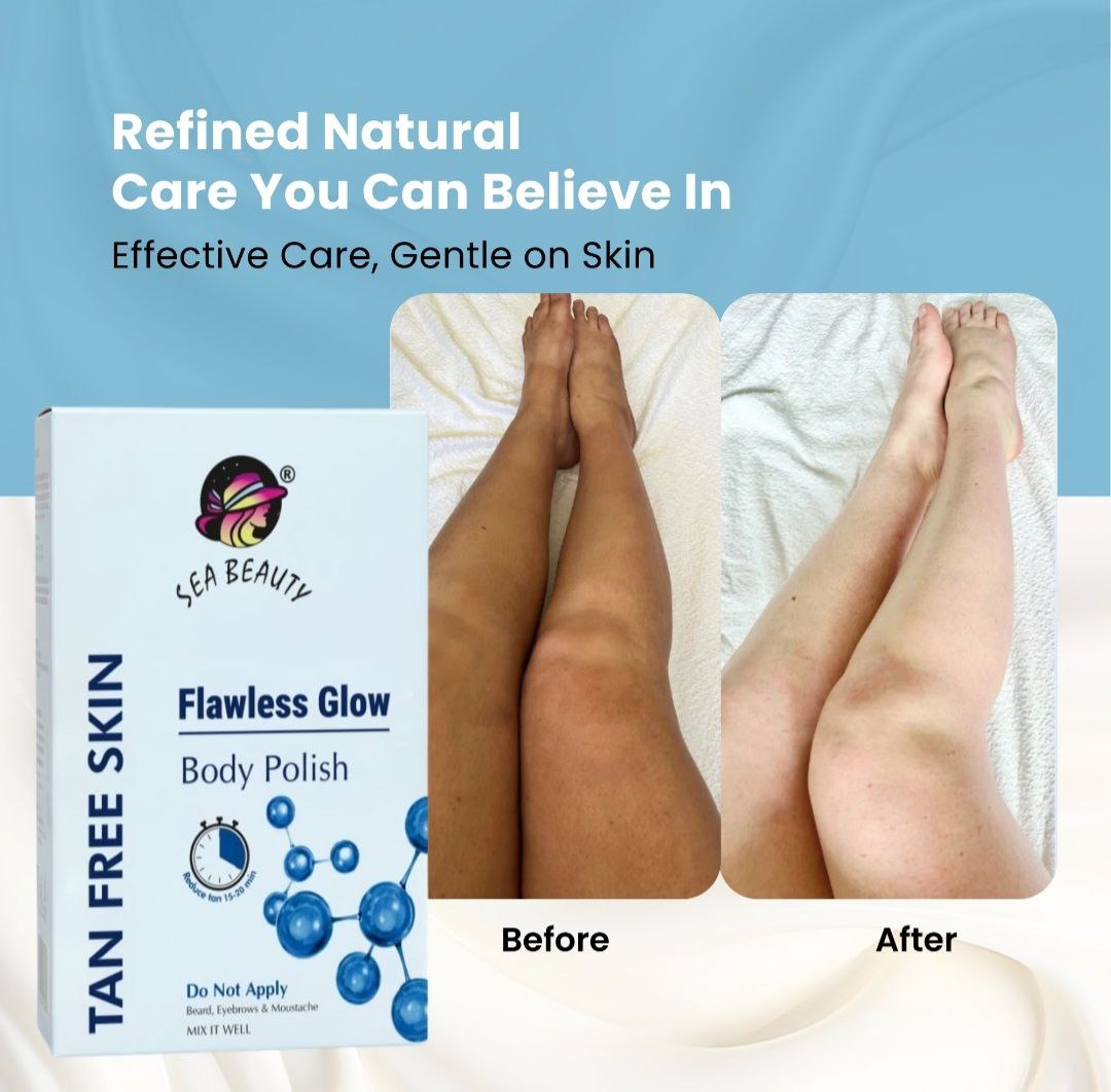 Sea Beauty Tan Polish Face Body
