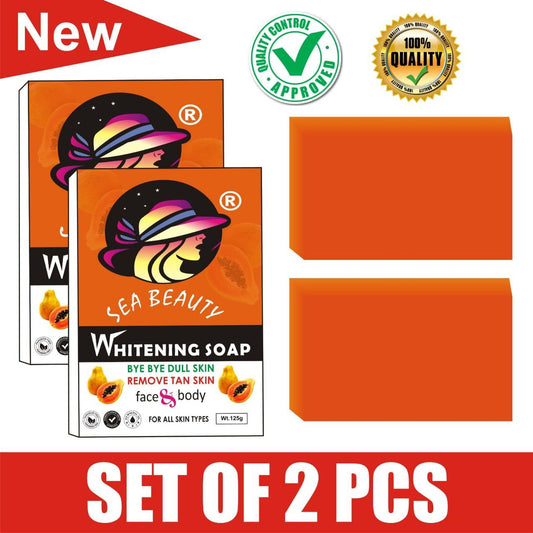 Sea beauty whitening soap 2 ps set